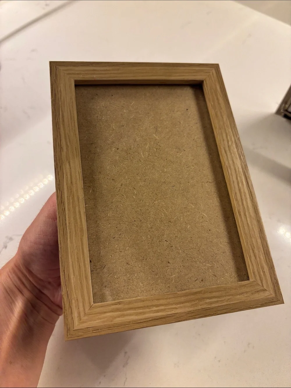 2 x Target 6x4 Salt Oak and Pink Gloss Photo Frame - Home Accents